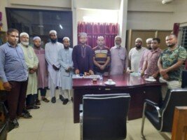 বড়লেখায় ওসি’র সঙ্গে ব্যবসায়ী সমিতির নেতৃবৃন্দের মতবিনিময়