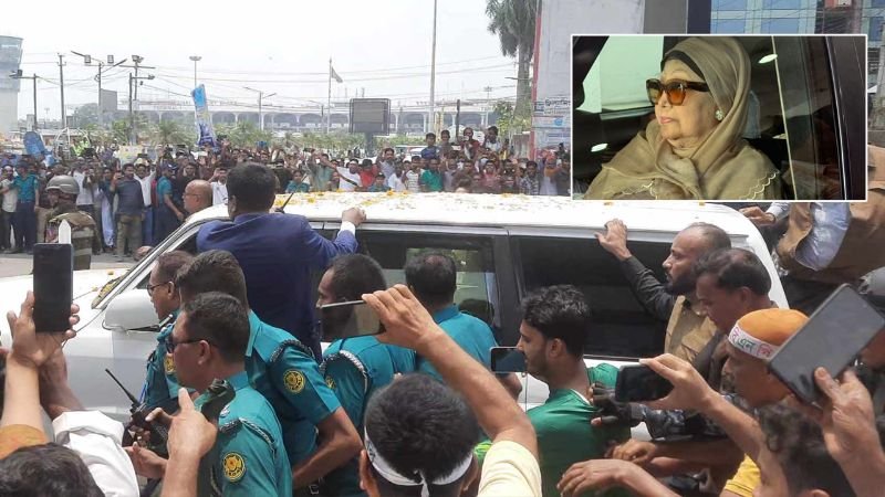 ফিরোজার পথে খালেদা জিয়া, নেতাকর্মীদের উল্লাস