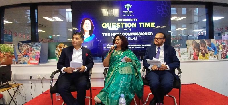 লন্ডন বাংলা প্রেস ক্লাবের সফল আয়োজন কমিউনিটি কুয়েশ্চন টাইম উইথ হাইকমিশনার: ‘কমিউনিটির মানুষের আশা-প্রত্যাশা পুরনে কাজ করার অঙ্গীকার’